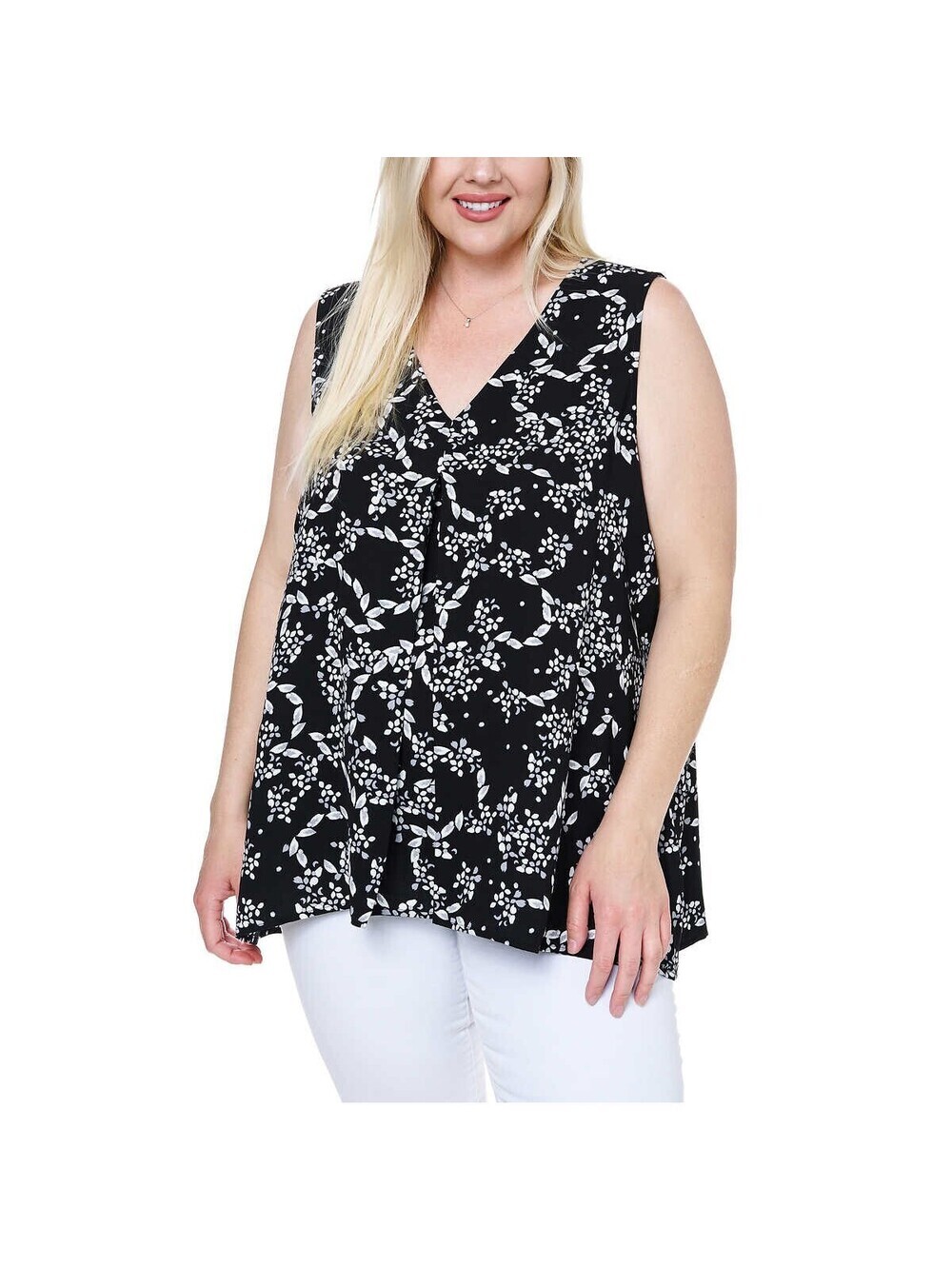 Fever Womens Sleeveless Tunic Size M